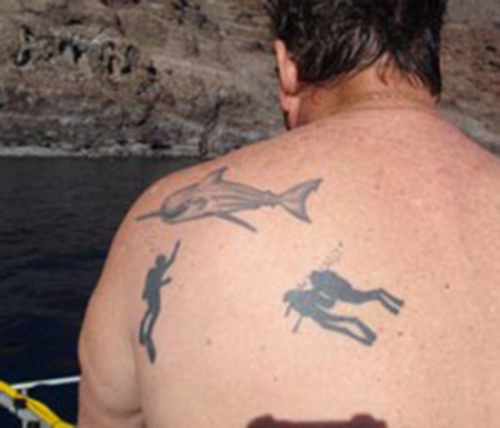 Black Shark Tattoo Stock Photos and Images - 123RF